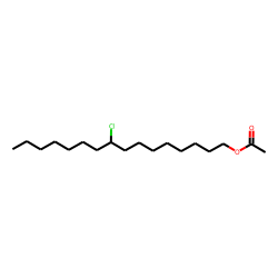 1-Hexadecanol, 9-chloro, acetate