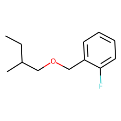 (2-Fluorophenyl) methanol, 2-methylbutyl ether