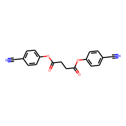 Succinic acid, di(4-cyanophenyl) ester