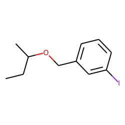 (3-Iodophenyl) methanol, 1-methylpropyl ether