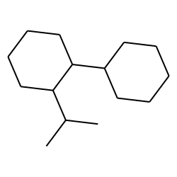 1,1'-Bicyclohexyl, 2-(1-methylethyl)-, cis-