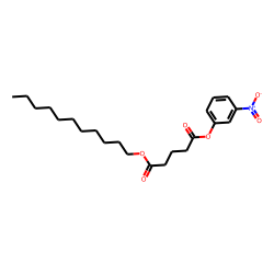 Glutaric acid, 3-nitrophenyl undecyl ester