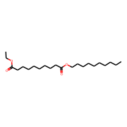 Sebacic acid, decyl ethyl ester