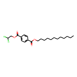 Terephthalic acid, 2,2-dichloroethyl dodecyl ester