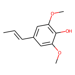 Phenol, 4-(1-propenyl)-2,6-dimethoxy, (Z)-