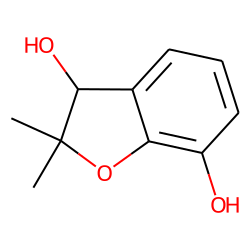 3,7-Benzofurandiol, 2,3-dihydro-2,2-dimethyl-