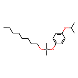 Silane, dimethyl(4-isopropoxyphenoxy)octyloxy-