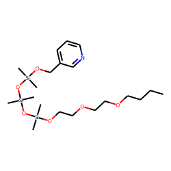 3-(3,3,5,5,7,7-Hexamethyl-2,4,6,8,11,14-hexaoxa-3,5,7-trisilaoctadec-1-yl)pyridine