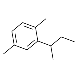 Benzene, 1,4-dimethyl-2-(1-methylpropyl)