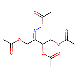 L-(+)-Erythrulose, acetyloxime, triacetate (isomer 2)