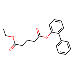 Glutaric acid, 2-biphenyl ethyl ester