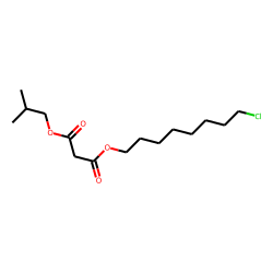 Malonic acid, 8-chlorooctyl isobutyl ester