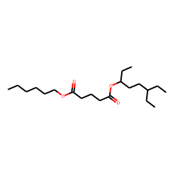 Glutaric acid, 6-ethyloct-3-yl hexyl ester