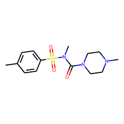 4-Methyl-N-((4-methyl-1-piperazinyl)carbonyl)-benzenesulfonamide, N-methyl-