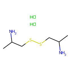 Bis(2-amino-1-propyl) disulfide dihydrochloride