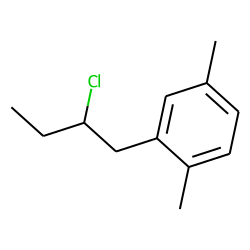 Benzene, 2-(2-chlorobutyl)-1,4-dimethyl