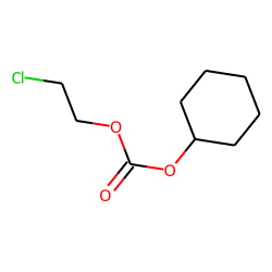 Carbonic acid, 2-chloroethyl cyclohexyl ester
