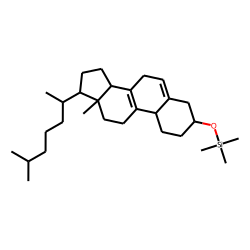 8-Dehydrocholesterol, TMS