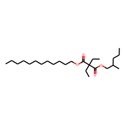 Diethylmalonic acid, dodecyl 2-methylpentyl ester