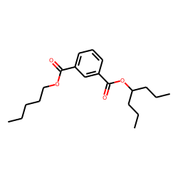 Isophthalic acid, pentyl 1-propylbutyl ester