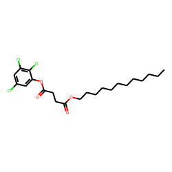Succinic acid, dodecyl 2,3,5-trichlorophenyl ester