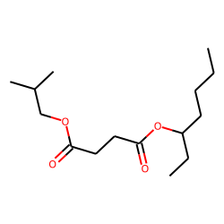 Succinic acid, 3-heptyl isobutyl ester