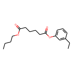 Adipic acid, butyl 3-ethylphenyl ester