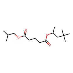 Glutaric acid, 4,4-dimethylpent-2-yl isobutyl ester