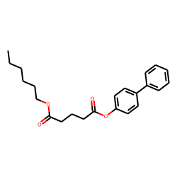 Glutaric acid, 4-biphenyl hexyl ester