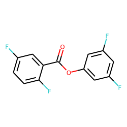 2,5-Difluorobenzoic acid, 3,5-difluophenyl ester