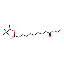 Sebacic acid, 3,3-dimethylbut-2-yl ethyl ester