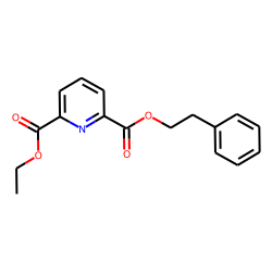 2,6-Pyridinedicarboxylic acid, ethyl phenethyl ester