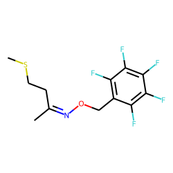 2-Butanone, 4-methylthio, PFBO # 2