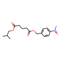Glutaric acid, isobutyl 4-nitrobenzyl ester