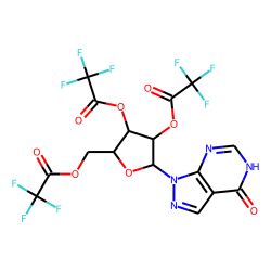Allopurinol riboside, tris(trifluoroacetate)
