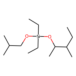 Silane, diethylisobutoxy(3-methylpent-2-yloxy)-