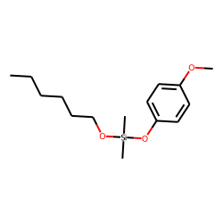 Silane, dimethyl(4-methoxyphenoxy)hexyloxy-