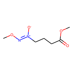 1-(3-Methoxycarbonylpropyl)-2-methoxydiazen-1-oxide