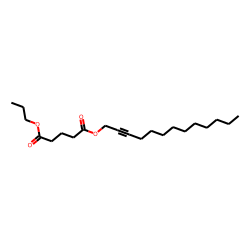 Glutaric acid, propyl tridec-2-ynyl ester