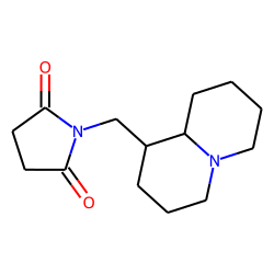 1-[[(1S)-2,3,4,6,7,8,9,9a-Octahydro-1H-quinolizin-1-yl]methyl]pyrrolidine-2,5-dione
