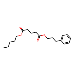 Glutaric acid, pentyl 3-phenylpropyl ester