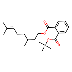 3,7-Dimethyloct-6-enyl trimethylsilyl phthalate