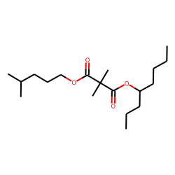 Dimethylmalonic acid, isohexyl 4-octyl ester