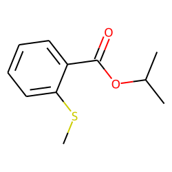 Benzoic acid, 2-(methylthio)-, isopropyl ester