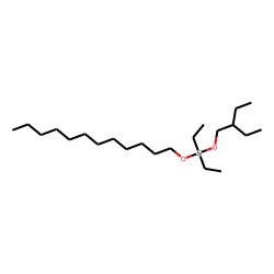 Silane, diethyldodecyloxy(2-ethylbutoxy)-
