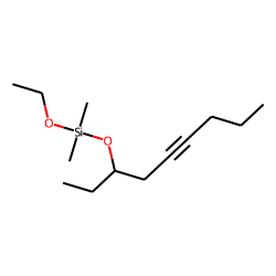 Silane, dimethyl(non-5-yn-3-yloxy)ethoxy-