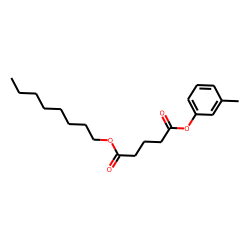 Glutaric acid, 3-methylphenyl octyl ester