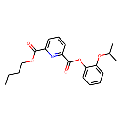 2,6-Pyridinedicarboxylic acid, butyl 2-isopropoxyphenyl ester