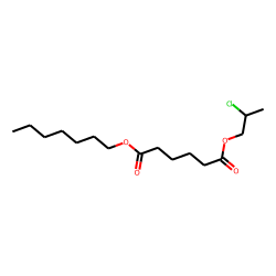 Adipic acid, 2-chloropropyl heptyl ester