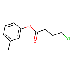 4-Chlorobutyric acid, 3-methylphenyl ester